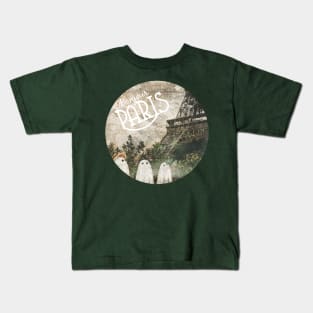 Bonjour Paris Kids T-Shirt